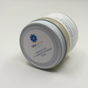 Grass fed tallow balm with frankincense handmade in Canada